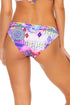 Luli Fama Pink Lagoon Low rise bikini bottom